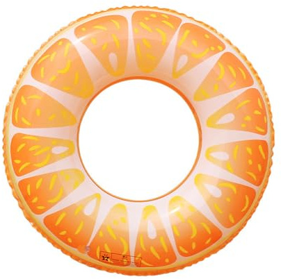 Inflatable Swimming Rings for Adults Fruit Pool Floats Rubber Ring for Swimming Fun Beach Pool Toys for Summer Beach Pool Party Decorations