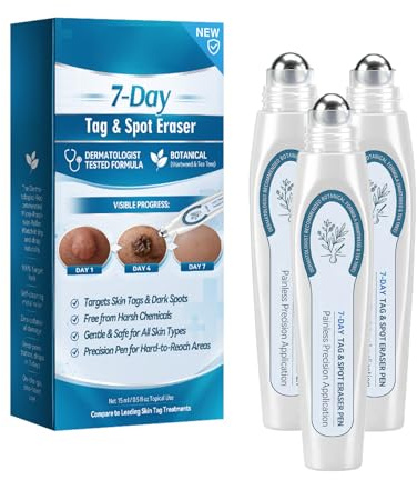 Lápiz Para Eliminar Verrugas,Boligrafo Contra Las Verrugas En Los Pies,Fácil De Usar,Para La Eliminación Local De Verrugas En La Piel,15ML*3PC