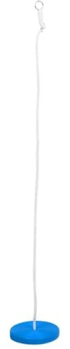 Ordellia Balançoire à assiette bleue en polyéthylène, longueur de corde réglable de 200 cm, pour jardin, arbre et appareil de jeu, jusqu'à 100 kg, balançoire d'extérieur pour enfants