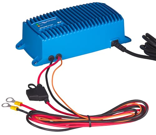 Victron Energy Blue Smart Batterie Ladegerät 24-Volt 8 Ampere 230V - Autobatterie Ladegerät - Batterieerhaltungsgerät und Desulfator - IP67 Geschützt - Bluetooth - CEE 7/7