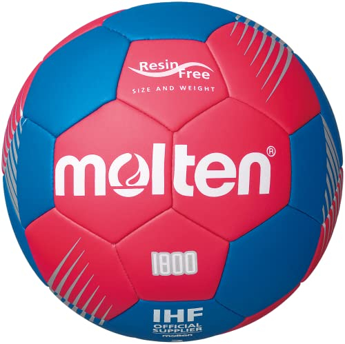 Molten Handball H2F1800-RB, Größe: 2, Farbe: rot/blau, Resin Free