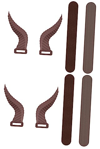 COHEALI 2 Paar Kopfhörer-zubehör Schmuckzubehör Cosplay Teufelsohren Kopfhörerbefestigung Kopfhörer-dekore Süßer Kopfhöreraufsatz Kopfhöreranschluss Dekorationen Kieselgel Halloween