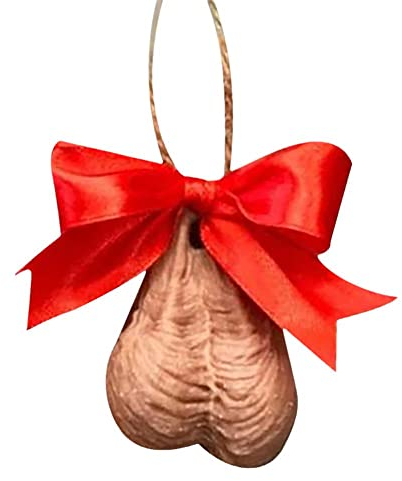 LQQDREX Funny Acrylic Christmas Ball Ornament, 2D Christmas Balls for Tree Decor