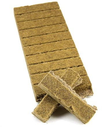 12-er Pack umweltfreundliche, geruchsneutrale Universal-Anzünder Feststoff für Grillen, Kamin und Lagerfeuer Campfrei