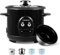 MOOSUM Rice Cooker, 0.6L | Electric Rice Cooker with Keep Warm Function, Automatic Cooking, Non-Stick Inner Pot | Includes Measuring Cup, Spoon