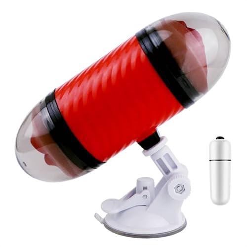 CUPIDO TOYS Masturbtore per pene, Masturbatore Realistico Maschile Bocca e Vagina per Uomo, Masturvatore per Uomo Silicone con Ventosa Rimovibile