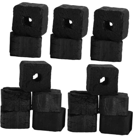 FONDOTIN Smokeless Bbq Charcoal Briquettes Multipurpose Charcoal for Grilling Tea Making Heating