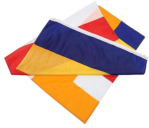 Toyvian Bandiera Buddista in Poliestere Bandiera Del Buddhismo Per Benedizione Decorazione Per Attività Buddiste Facile Da Appendere e Trasportare