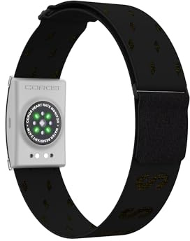 COROS pulsmonitor, bekväm, enkel att bära | Automatisk bärdetektion, avancerad sensor, precisa data, Bluetooth, 38 timmars batteri, ansluter till 3 enheter samtidigt