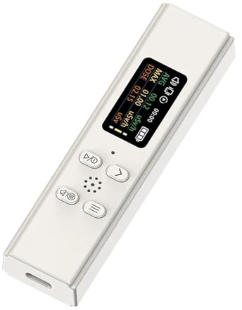Rilevatore Di Radiazioni Nucleari Contatore Geiger Ad Alta Precisione Monitor Gamma A Raggi X Mini Tester Radioattivo Alta Precisione(ABS plastic housing-01)