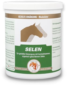 Vethripharm Sélénium | 800 g | Complément alimentaire pour chevaux | Avec sélénium organique
