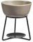 Yankee Candle 1663053E Accessory - Lampada profumata in ceramica, 12 cm, colore: marrone