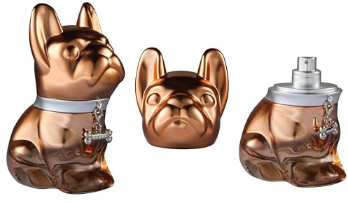 Jean-Pierre Sand - Apello - Eau de Parfum, 75ml - Parfum für Frauen im Sammlerflakon, ideal als Geschenk - Damenparfum im Bulldoggen-Flakon (Rosé Gold)