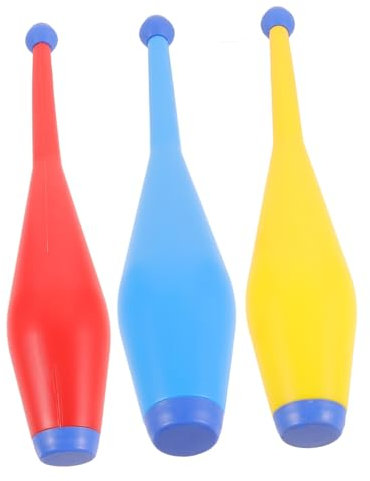 Toyvian 3stücke Jonglierstäbe Zum Spielen Requisiten Für Akrobatische Stäbe Spielzeug Für Draußen Jonglierkeulen Bühnenrequisiten Professionelle Jonglierkeulen Stäbe Für