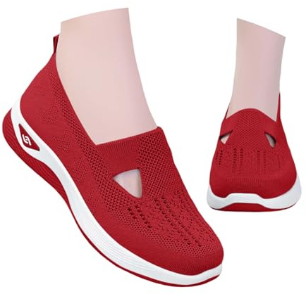 Scarpe Ortopediche Donna Senza Lacci Slip on Scarpe da Ginnastica Donna Senza Lacci Tennis Running Memory Foam Ortopediche Running Camminare Casual Lavoro Comode Sneakers