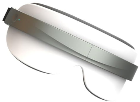 FIXOSHEE Appareil de Massage Oculaire USB Taille Unique Chauffage par Compression Soulage Fatigue et Stress Protection Oculaire Anti-âge pour Adultes Usage Quotidien Rechargeable