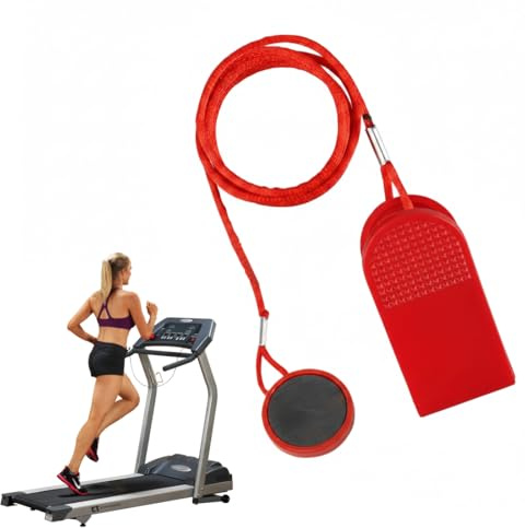 HAPZUR Clé de sécurité Magnétique Universelle Tapis de Course, 1 pièce, Arrêt d'Urgence Instantané, Protection Maximale pour Entraînement Sûr