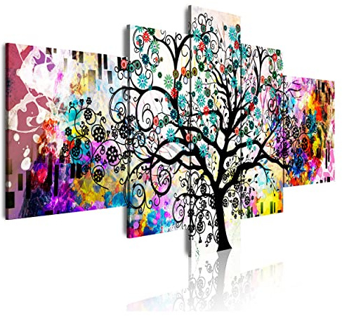 DekoArte - Cuadros Modernos Impresión Imagen Artística | 5 Piezas 180x85cm