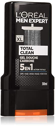 L'Oréal Men Expert Total Clean Gel Douche 5 en 1 pour Homme 300 ml