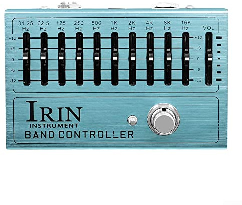 Gitarren-Effektpedal, Distortion Gitarrenpedal, IRIN Overdrive Distortion Zehn Segment Eq Effektgerät für E-Gitarre, C