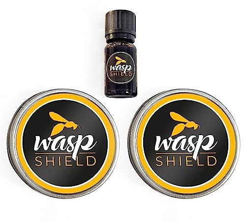 Wasp Repellent Bundle| Effective Alternative to Wasp Sprays and Traps | Wasp Deterrent for Outdoor & Indoor Use | Organic & NO Skin Contact Required