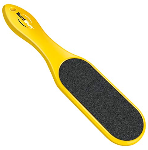 Velvet Skin - La raspa maxiformato per piedi soffici e levigati, naturalmente morbidi Giallo 1 pz