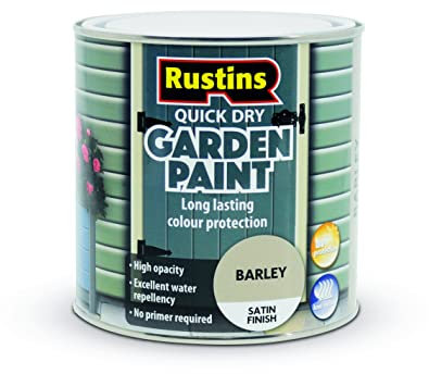 RUSTINS GAPBA750 Quick Dry Garden Paint Barley 750ml