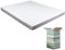 EVERGREENWEB Doppelmatratze für Schlafsofa, 14 cm hoch, orthopädische Wasserschaummatratze, hypoallergene und ergonimische Matratze mit weißem Bezug 140x190 – DAYBED