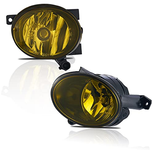 Nebelscheinwerfer für VW Golf VI Cabriolet (517) VI (5K1/AJ5) Plus (5M1/521) Up! Beetle(5C1/5C7) FOR R-LINE Caddy III(2K) Eos(1F7) SEAT Alhambra(710),08-19 Gelb