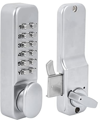 Cerradura Inteligente Deslizante G 1 11 Dígitos Cerradura de Combinación Mecánica Puerta Corredera Acceso sin Llave para Cocina Oficina Balcón