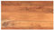 vidaXL Tischplatte, Holzplatte Rechteckig, Massivholzplatte für Bartisch Beistelltisch Esstisch, Ersatztischplatte, 100x60x3,8cm Akazienholz