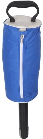 Alipis Golf Ball Pickup Bag with Detachable Collection Tube, Portable Golf Ball Carry Pouch in Blue for Practice and Outdoor Use