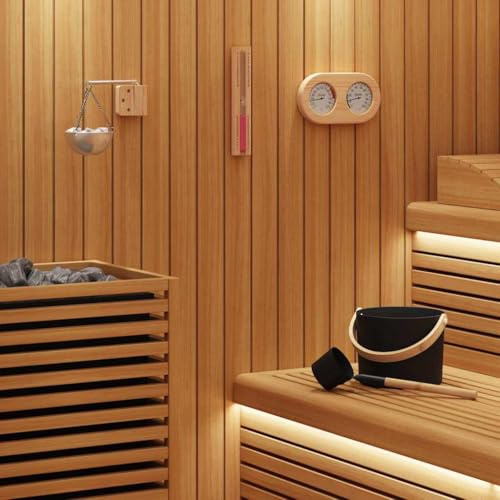 Genérico Juego de Accesorios de Sauna 5 pcs Negro,Casa y jardín,Piscina y SPA,Accesorios de Sauna,42023428