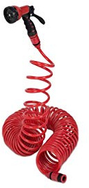 Juego de manguera en espiral Kreator 15 m