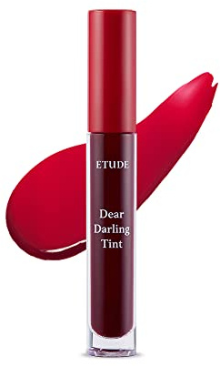 Etude House Dear Darling Water Gel Tint (#RD302 Dracula Red) (21AD) | Long-lasting Effect up with Fruity, Juicy, Moist, and Vivid coloring