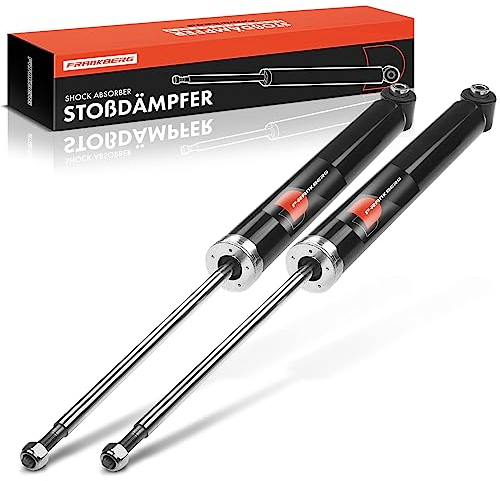 Frankberg 2x Amortisseur à gaz Arrière Gauche Droite 637mm Pression de gaz Compatible avec 307 Break 3E 307 CC 3B 308 SW I 4E 4H C4 II NC Remplacer# 344408,5206EZ