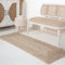 RAJRANG BRINGING RAJASTHAN TO YOU Natural Runner Teppich 60 x 183 - Vintage handgewebtes Boho reversibler geflochtener Jute -Fläche -Teppiche