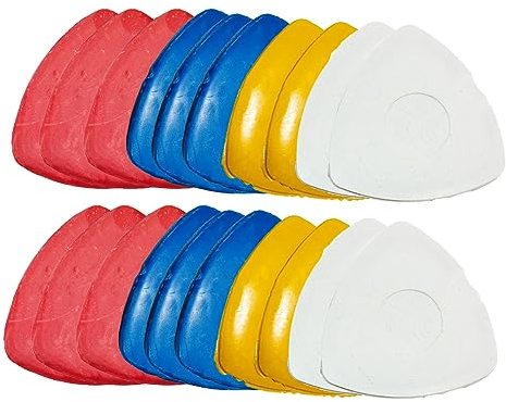 20 Filzstifte für Stoffe, mit Wasser abwischbar, Marker für Stoffe, Stoffmarker für Kleidung, Seife für Stoffe, Mehrfarbig 1, 20 Stück