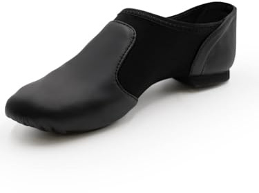 Capezio Jazz Glove Jazz Shoe, Black, 7 W
