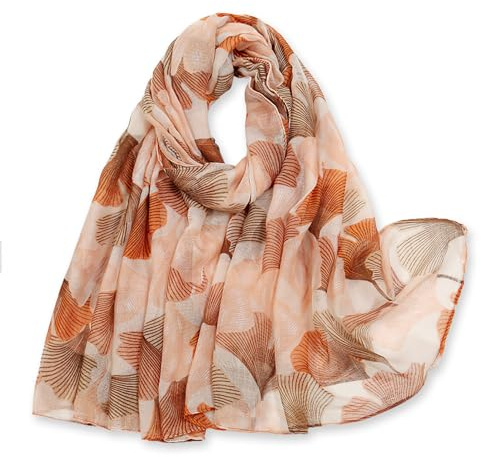 vimate Ladies Lightweight Scarves-Fashion Floral Long Scarf Lightweight Shawl Scarf for Women Neck Winter (US-Style 20)
