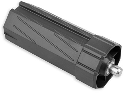DIWARO® Walzenkapsel aus Kunststoff mit verzinktem Zapfen | Schlüsselweite SW 60 | Länge 140 mm |für Achtkant Stahlwelle | Zapfendurchmesser 12 mm