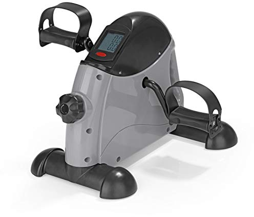 VITALmaxx Mini-Trainer für Arme und Beine | Mit Widerstandsregulierung für das optimale Trainingsergebnis | Integriertes Display zur Zeit- & Kalorienanzeige | Ideal um den Kreislauf anzuregen