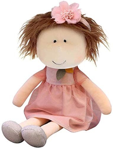 Bprtcra Muñecas de Trapo de Peluche de 35 cm, Muñecas De Trapo Hechas a Mano, Muñeca De Trapo con Ojos Pequeños Muñeca, Juguete de Felpa Muñeca De Trapo Suave Juguete para niñas, Type A