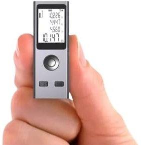 30M Mini Laser Measure Device – Smart Digital Laser Measurement Tool, Portable Handheld Range Finder, USB Rechargeable