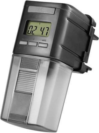 FOMIYES Aquarium Automatic Fish Feeder Fish Tank Feeder Auto Food Dispenser Lcd Screen Strip/granule/flake Food Suitable