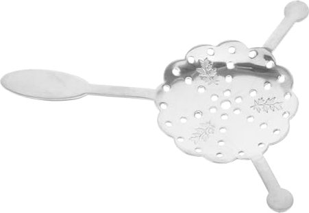 LOPUNER Absinthe Spoon Dripper Stainless Steel Hollow Out Spoon for Sugar Cubes for Home Bars and Bartenders Elegant Design and Sturdy Structure