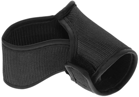 Homoyoyo Housse de Guidon Antidérapante pour Vélo D’équilibre Garçon et Filles, Protection Poitrine Rembourrée Amovible, Accessoire Sécurité Noir pour Usage Extérieur, Compatible Multiples