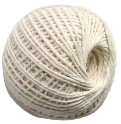Generico Ficelle en coton, 2 mm résistante et robuste 85 m | Ficelle pour cuisine faite maison, cuisine, four - pour rôti de viande, saucisses, lier, paquet cadeau,