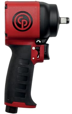Chicago Pneumatic CP7731C Air Impact Wrench (3/8 Inch), Air Impact Gun Industrial Repair & Assembly Tool, Pistol Handle, Single Hammer, Max Torque Output 450 ft. lbf/469 Nm, 9000 RPM