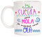 Taza Mi Suegra como Mola se Merece una Ola. Taza Regalo para suegras Divertida